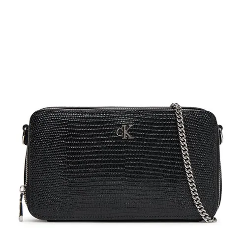 Torebka Calvin Klein Lizard Embossed Lthr Mini Wallet LV04F1071G