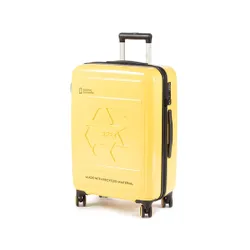 Средний жесткий чемодан National Geographic Medium Trolley N205HA.60.68 Yellow