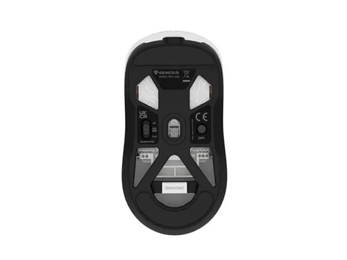 Myszka gamingowa Genesis Zircon 660 bezprzewodowa 12000 dpi optyczna biała