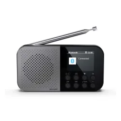 Radioodbiornik Sharp Osaka DR-P520(GY) Radio FM DAB+ Bluetooth Szary