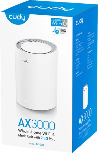 Router CUDY M3000 2.4 / 5 GHz (DualBand), Wi-Fi Mesh