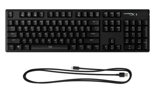 Klawiatura mechaniczna HyperX Alloy Origins Blue Switch Czarny