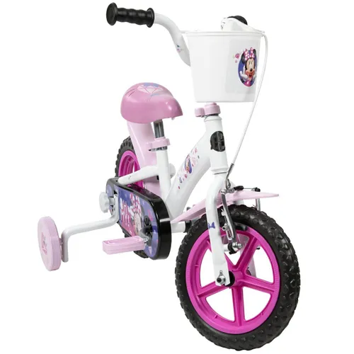 Rower dziecięcy HUFFY Disney Myszka Minnie 12 cali dla dziewczynki Różowy