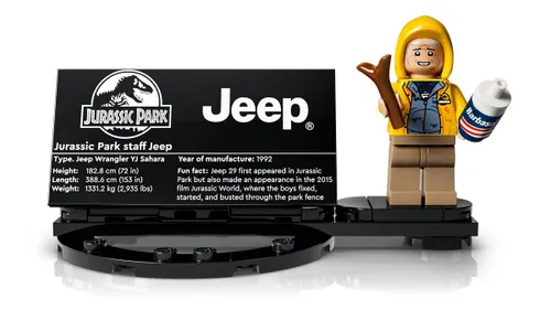 LEGO 77984 Jurassic World Park Jeep Wrangler