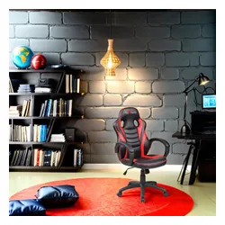 Fotel gamingowy RED FIGHTER C6 Kids Czarno-czerwony