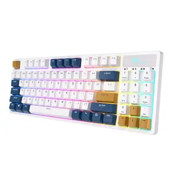 Klawiatura ROYAL KLUDGE RK89 RGB Lemon Switch Biały