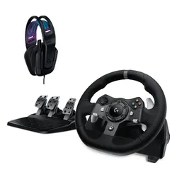 Kierownica LOGITECH G920 (PC/XBOX ONE) + Słuchawki LOGITECH G335