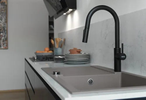 Bateria FRANKE Pescara Slide-In 115.0575.968 Czarny mat