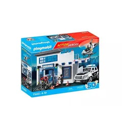 Playmobil Zestaw z figurkami Action Heroes 71602 Posterunek policji