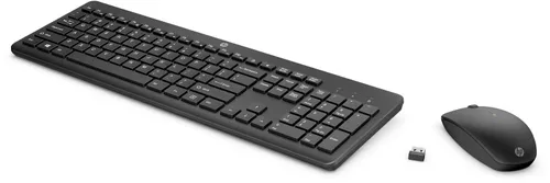 Zestaw klawiatura i mysz HP 230 Combo bezprzewodowa czarna