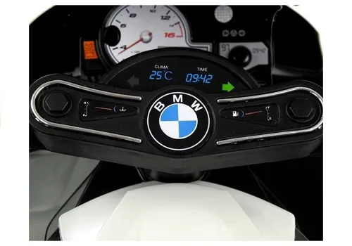 Motorek Na Akumulator Dla Dzieci 1-3 Lata Trójkołowy Bmw S1000Rr LED Skóra
