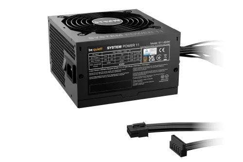 Zasilacz be quiet! System Power 11 650W 80+ Bronze Czarny