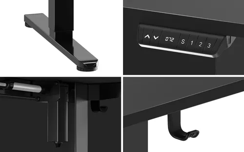 Huzaro Hero 9.5 Black (elektryczna regulacja)