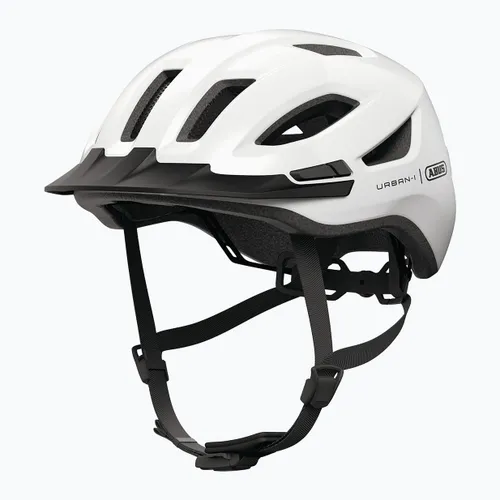 Kask rowerowy ABUS Urban-I 4.0 shiny white