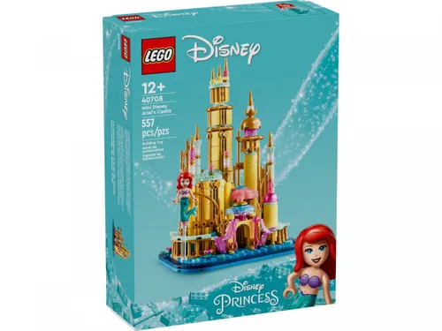 LEGO Klocki Disney 40708 Mały zamek Arielki