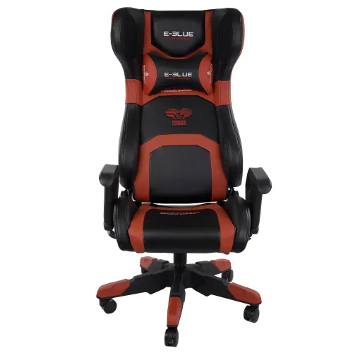 Fotel E-BLUE Cobra Bluetooth EEC310 Gamingowy do 120kg Skóra ECO Czarno-czerwony