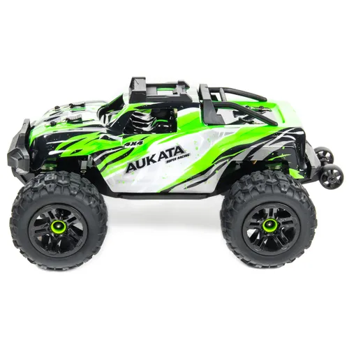 Zdalnie sterowany samochód COIL terenowy Auto 4x4 pilot terenowy 40km/h duży na  pilota zielony 1:8