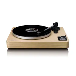 Gramofon Lenco LBTA-166SI Automatyczny Napęd paskowy Przedwzmacniacz Bluetooth Brązowy