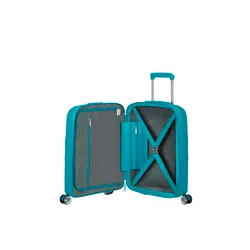 Маленький расширенный чемодан American Tourister StarVibe-verdigris