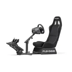 Fotel Playseat Evolution Black Actifit Wyścigowy Tkanina do 122kg Czarny