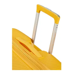 Walizka duża XL American Tourister SoundBox 80cm - golden yellow