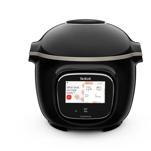 Аэрогриль Tefal Cook4me Touch Wi-Fi CY9128 + крышка для выпечки EY1508 1600 Вт 6л мобильное приложение