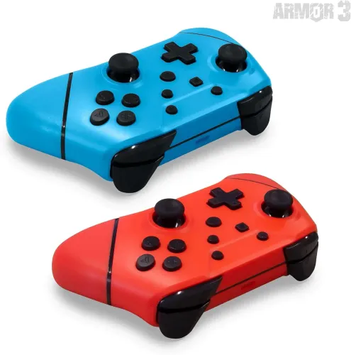 Pad Armor3 NuChamp Wireless Game Controller 2 Pack do Nintendo Switch Bezprzewodowy Niebieski / Czerwony 2szt.