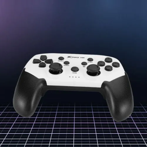 Pad Xtrike Me GP-43 do PS4, PS3, Nintendo Switch, Android Bezprzewodowy Biały