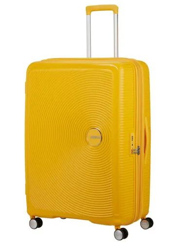 Walizka duża XL American Tourister SoundBox 80cm - golden yellow