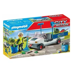PLAYMOBIL 71433 SPRZĄTANIE MIASTA SAMOCHODEM ELEKTRYCZNYM