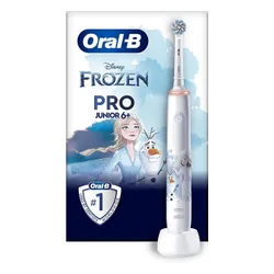 Электрическая зубная щетка Oral-B Pro Junior 6 + Frozen White