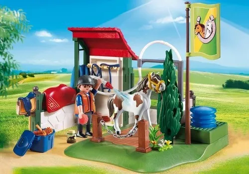 Playmobil At Araba Yıkama Tesisi (6929)