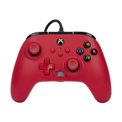 Pad PowerA Enhanced Artisan Red do Xbox Series X/S, Xbox One, PC Przewodowy