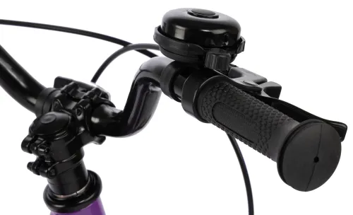 Rower dziecięcy KARBON Superlight 18 cali dla chłopca Fioletowy