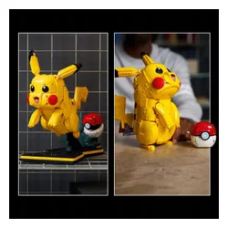 LEGO Pokemon 72152 Pikachu i Pokeball, zestaw klocków 18+