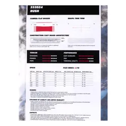 Deska snowboardowa Head Rush Wide - Długość (cm) - 156