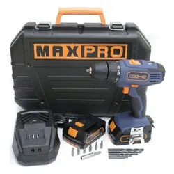 Maxpro MPCD18VDQFLI 18V 2 x 1.5 Ah şarj edilebilir pil