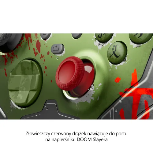 Pad Microsoft Xbox Series Kontroler bezprzewodowy do Xbox, PC Wersja specjalna DOOM: The Dark Ages