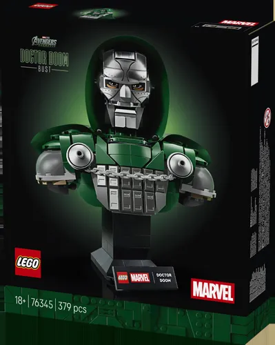 LEGO 76345 Super Heroes Popiersie Doktora Dooma