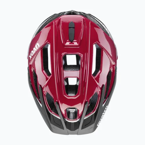 Kask rowerowy UVEX Quatro ruby red/black