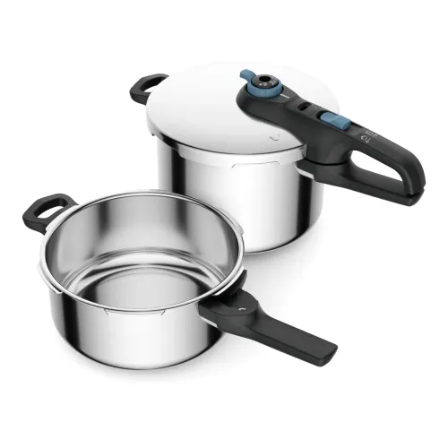 Szybkowar Tefal Secure Trendy P2584301 Indukcja Stal nierdzewna 3 elementy