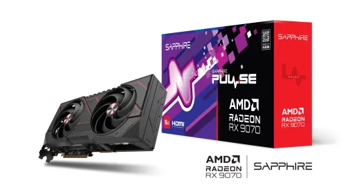 Karta graficzna Sapphire technology PULSE Radeon RX 9070 16GB GDDR6 256bit FSR