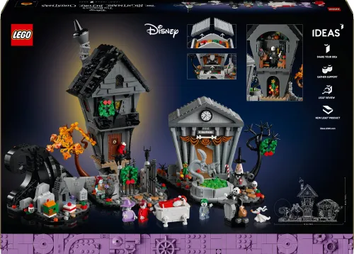 LEGO 21351 IDEAS Disney: Miasteczko Halloween Tima Burtona