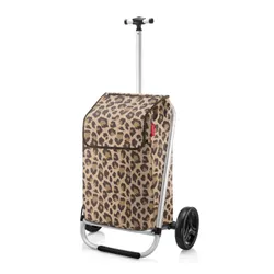 Wózek na zakupy Reisenthel Shopping Trolley - leo macchiato