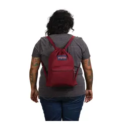 Рюкзак JanSport Draw Sack - russet red