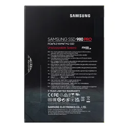 1 ТБ Внутренний SSD диск Samsung 980 PRO M.2 PCI-E 4.0 (MZ-V8P1T0BW)