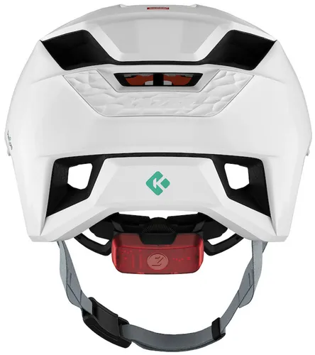 Kask rowerowy LAZER Impala KinetiCore Biały MTB z możliwością zamontowania lampki (rozmiar M)