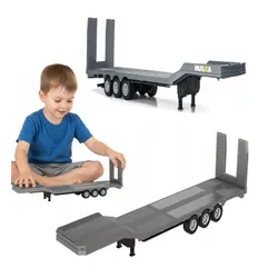 Zdalnie sterowany samochód COIL przyczepa naczepa do Scani skala 1:18