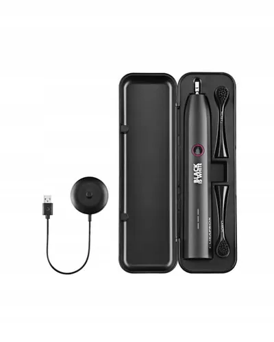 Elektryczna szczoteczka soniczna o działaniu wybielającym Curaprox HYDROSONIC  Black is White