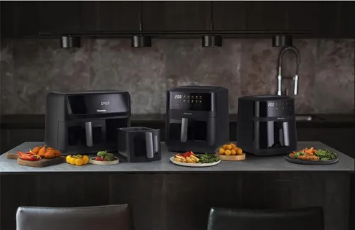 Air Fryer Frytkownica beztłuszczowa HISENSE HAF1800DCD 6.3l z okienkiem do obserwacji postępów gotowania